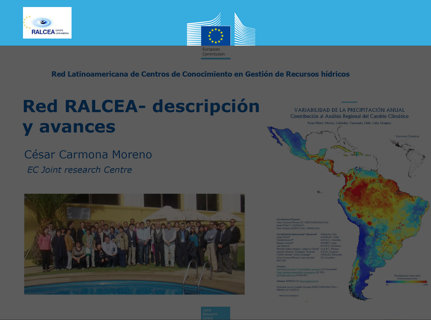 RALCEA – Presentación de Avances 2013 y actualización avances 2014